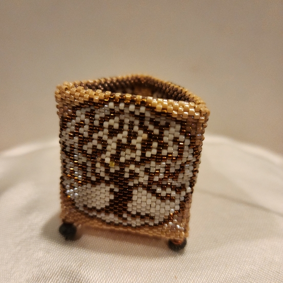 Tree Beaded Box - Picture 1 of 2